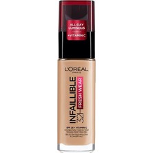 Mey İthalat L'oreal Paris Infaillible 32H Fondöten 140 Golden Beige, 30 ml