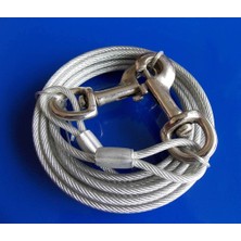 Mey İthalat Beeztees Eastland Köpekler Için Bahçe Bağlama Halatı, 3 M