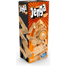 Mey İthalat Hasbro Gaming Jenga Classic, 6 Yaşından Itibaren Reaksiyon Hızını Artıran Çocuk Oyunu