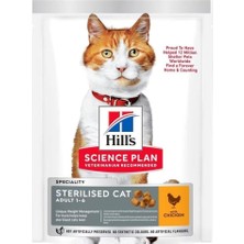 Mey İthalat Hill's Young Adult Sterilised Chicken Kisirlaştirilmiş Yetişkin Kedi Mamasi 1,5 kg
