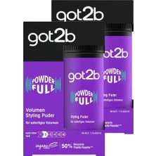 Mey İthalat Schwarzkopf GOT2B Powder'ful Vol Stili Pudra 10G (2'li Paket)