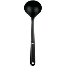 Mey İthalat Oxo International 1190800 Good Grips Kepçe, Siyah Naylon - Miktar 6