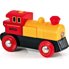 Mey İthalat Brio World 33594 Çift Yönlü ve Pilli Lokomotif, Çok Renkli