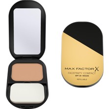 Mey İthalat Max Factor Facefinity Compact Foundation, 01 Porcelain, 10 G