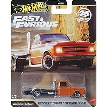 Mey İthalat Hot Wheels Arabalar, Premium Hızlı ve Öfkeli 1:64 Ölçekli Döküm Araba Koleksiyoncular Için Hızlı ve Öfkeli Film Franchise'dan Esinlenen