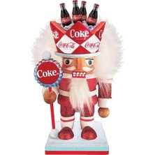 Mey İthalat Kurt S. Adler Coca-Cola Fındıkkıran - Coca-Cola Karakterli - 20 cm - Çok Renkli