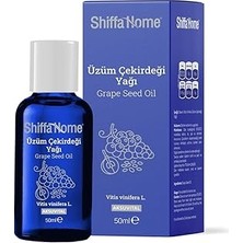 Mey İthalat Shiffa Home Üzüm Çekirdeği Yağı 50 ml | Soğuk Sıkım Bitkisel Yağ | Cilt Bakımı, Saç ve Dudak Nemlendirme, Antioksidan Desteği, Proantosiyanidin ve E Vitamini Kaynağı