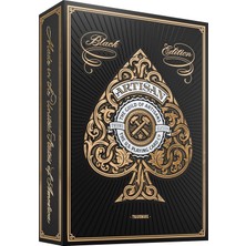 Mey İthalat THEORY11 Artisan Oyun Kartları - Siyah