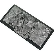 Mey İthalat Nail Art Stamping Baskı Plakası VV18