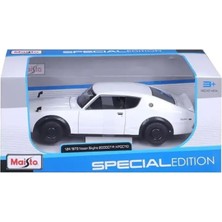 Mey İthalat May 31528 Maisto 1/24 1973 Nissan Skyline 2000GT-R KPGC110 -Necotoys
