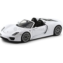 Mey İthalat Welly Porsche 918 Spyder Cabriolet Gri Metalik 1:18