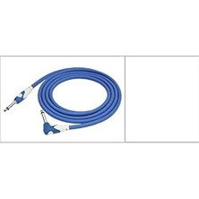 Mey İthalat Kirlin LGI-202BL 1/4'' Mono Düz Uç - Dik Açılı 3 Metre Kablo