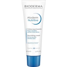 Mey İthalat Bioderma Atoderm Nutrition Çok Kuru Olgun Cilt Besleyici Nemlendirici Yüz Kremi Avokado ve Shea Yağı 40 ml