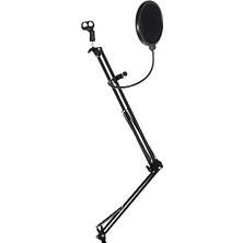 Mey İthalat Lastvoice NB40 Pro Mikrofon Standı + Ps-01 Pop Filter (50X50 Büyük Boy)