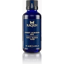 Mey İthalat Raqun Tatlı Badem Yağı 50ML%100 Saf ve Doğal