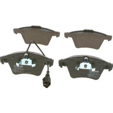 Mey İthalat Bosch Fren Balatası Ön-Fişli Axb-Axd-Caab Vw T5 1.9tdı-2.0tdı-2.5tdı 2004- Önvolkswagen Transporter V 2.0 03-15, 2.0 Tsi 11-15, 3.2 V6 04-09 986494107 BP1017
