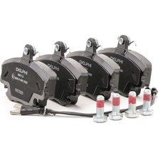 Mey İthalat Delphı Fren Balatası Ön Fişli Peugeot 205 I 1.9 86-87, 205 Iı 1.9 87-94, 305 Iı 1.9 82-88, Renault Clio I 1.2/1.4/1.7/1.8 91-98, Clio Iı 1.5/1.6 98-05, Dacia Logan 1.2/1.4/16 04 LP885