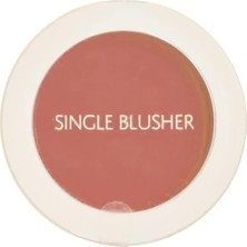 Mey İthalat The Saem Sebum Kontrolü Sağlayan Tekli Toz Allık - Saemmul Single Blusher Trench Rose