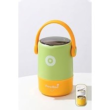 Mey İthalat 580 ml Sızdırmaz 2 Kaseli 304 Paslanmaz Çelik Lunch Box Yeni Nesil Sefer Tası Kaşıklı Askılı -1267580