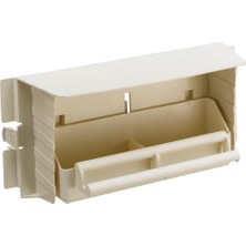 Mey İthalat Ferplast Çocuklar Için Döner Yemlik, 28 x 10 x 13 Cm, Siyah, Orta Boy