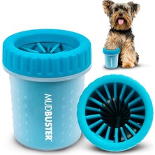 Mey İthalat Dexas Mudbuster Taşınabilir Köpek Patisi Temizleyici, S Beden, Mavi, PW700312