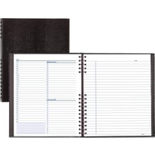 Mey İthalat Notepro Tarihsiz Günlük Planlayıcı, Siyah, 200 Sayfa, 27,9 x 21,6 cm (A30C.81)