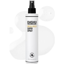 Mey İthalat Dashu, Hızlı Kuruyan, Ultra Güçlü Saç Şekillendirici Sprey For Men Mega Hold Super Spray 250 ml