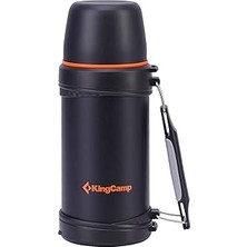 Mey İthalat Kingcamp Paslanmaz Çelik Vakum Şişesi, Saplı ve Kapak Kesici ile Geniş Açıklık, Kapasite 750 ml
