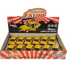 Mey İthalat 004-BR L-17T Taksi Murat 131 Havalı Korna Işıklı Model Araba
