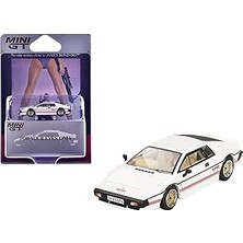 Mey İthalat Mını Gt 1:64 Esprit Turbo White - Ingilizce Sürüm Ambalaj - Sınırlı Üretim 1/64 Diecast Model Araba