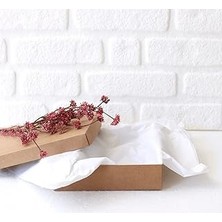 Mey İthalat Bimotif Pelur Kağıdı 50X70 Cm, Beyaz 10 Adet