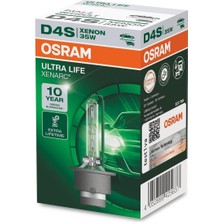 Mey İthalat Osram (X) Ampul Gaz Desarjli 35W (D4S Ult) Xenarc Ultralife (Adet Fiyati) 66440ULT