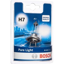 Mey İthalat Ampul Pure Light 12V H7 55 W PX26D Tekli Jiletin Paket Dacia Duster 1.6 Sce 15-18