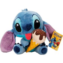 Mey İthalat Dondurma Yiyen Stitch Peluş 25 cm