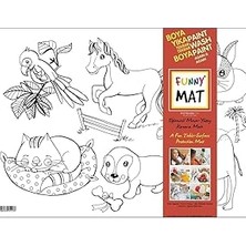 Mey İthalat Akademi Çocuk Funny Mat - Evcil Hayvanlar