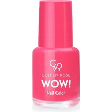 Mey İthalat Golden Rose Wow Nail Color No: 34 - Parlak Bitişli Mini Oje 6 ml