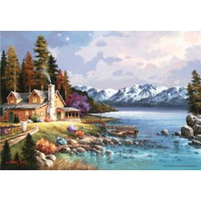 Mey İthalat Anatolian Puzzle - Dağ Evi / 500 Parça, #3534
