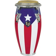 Mey İthalat Lp Latin Percussion LP817910 Porto Riko Bayrağı Ahşap Conga
