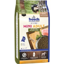 Mey İthalat Bosch Hpc Mini Yetişkin Taze Kümes Hayvanları ve Darı | Küçük Irk Yetişkin Köpekler Için Kuru Köpek Maması (15 Kg'a Kadar) | 1 x 3 kg