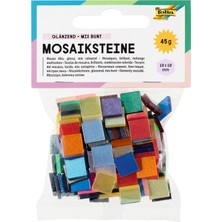 Mey İthalat Folia 59209 Mozaik 10X10 mm 190 Adet Parlak