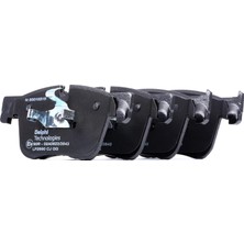 Mey İthalat Delphı Fren Balatası Ön Citroen C4 Picasso Iı 1.2/1.6/2.0 13, C5 Aircross 1.5/1.6 18, Peugeot 308 Iı 1.2/1.6/2.0 13, 3008 Suv 1.2/1.6/2.0 16 LP2690