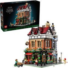 Mey İthalat LEGO Icons Tudor Köşesi 10350 - Yetişkinler Için Dekoratif Model Yapım Seti (3266 Parça)