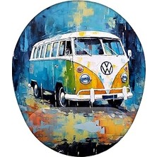 Mey İthalat Retro Vosvos Minibüs Mouse Pad
