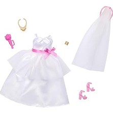 Mey İthalat Barbie ve Ken Fashion 2 Packs Gelin Aksesuarları HWV76