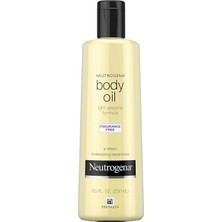 Mey İthalat Neutrogena Hafif Susam Formüllü Nemlendirici Kokusuz Vücut Yağı 250ML