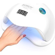 Mey İthalat Sunuv Manikür Tırnak Kurutucu Uv LED Lamba Beyaz 48W