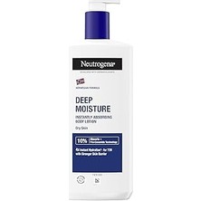 Mey İthalat Neutrogena Yoğun Nemlendirici Parfümlü Vücut Losyonu (400 Ml)— Kuru Ciltler Için Vücut Nemlendiricisi — Pro-Seramid ve Gliserin Teknolojisi ile Geliştirilmiş Formül
