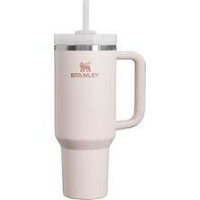 Mey İthalat Stanley Quencher Pipetli Termos Bardak, Pembe Kuvars (Rose Quartz), 0.89 Litre