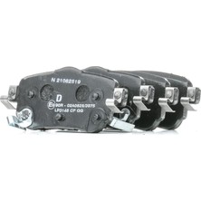 Mey İthalat Delphı Fren Balatası Arka Nissan Qashqai 1.2/1.3/1.5/1.6 13, Renault Kadjar 1.2/1.3/1.5 15 LP3145