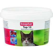 Mey İthalat Beaphar Top 10 Kediler Için Komple Vitamin 180 Tablet